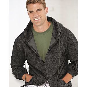 Unisex USA-Made Full-Zip Hooded Sweatshirt - 900