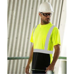 Unisex Black Bottom Class 2 T-Shirt - 9162