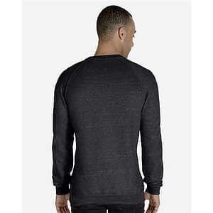 Unisex Snow Heather French Terry Crewneck Sweatshirt - 91MR