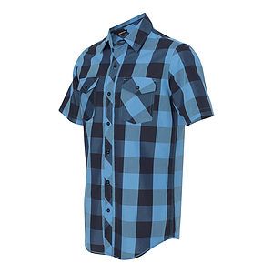 Men's Buffalo Plaid Short Sleeve Shirt - 9203