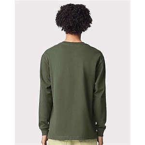 Unisex Super Heavyweight Long Sleeve Pocket Tee - 9410