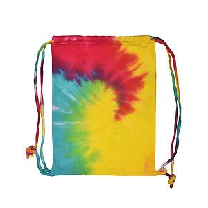 Tie-Dyed Drawstring Backpack - 9500