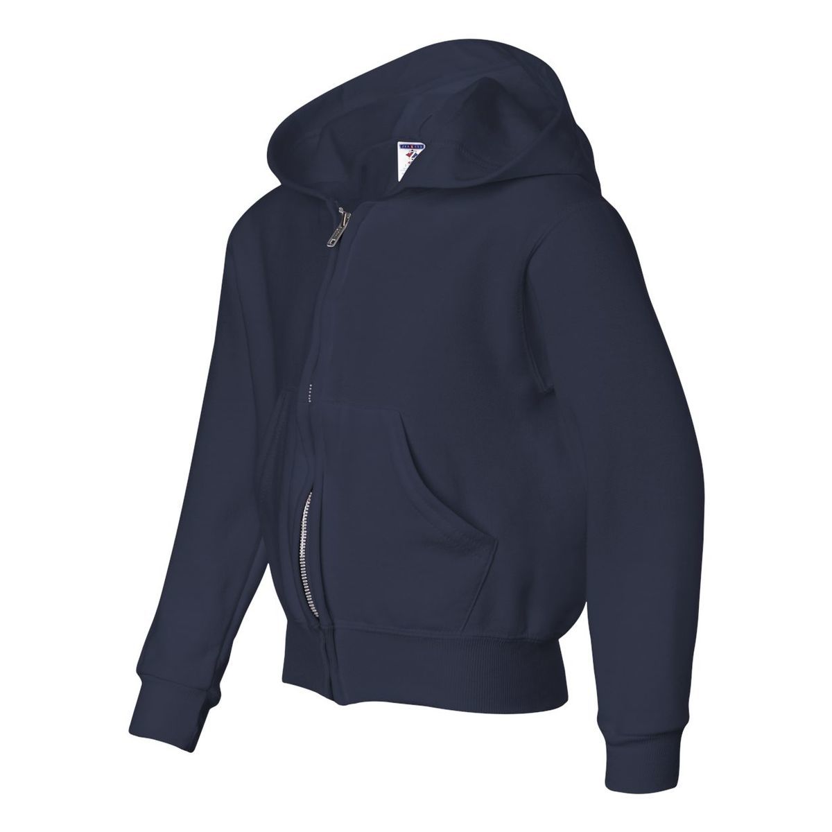Youth NuBlend® Full-Zip Hooded Sweatshirt - 993BR