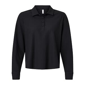 Women's Beyond Long Sleeve Loose Polo - A1008