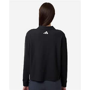 Women's Beyond Long Sleeve Loose Polo - A1008