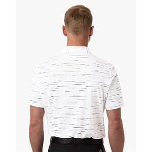 Men's Ultimate365 Mesh Glimmer Print Polo - A2015