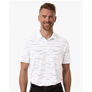 Men's Ultimate365 Mesh Glimmer Print Polo - A2015