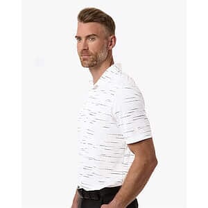 Men's Ultimate365 Mesh Glimmer Print Polo - A2015