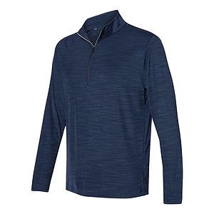 Men's Lightweight Mélange Quarter-Zip Pullover - A475