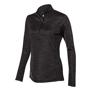 Women's Lightweight Mélange Quarter-Zip Pullover - A476
