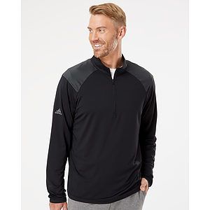 Men's Ultimate365 Lightweight Shoulder Stripe Quarter-Zip Pullover - A520