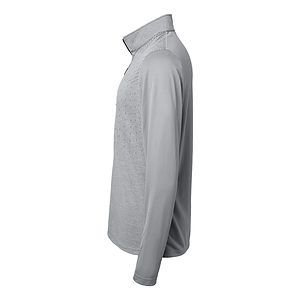 Men's Ultimate365 Heather Block Printed Quarter-Zip Pullover - A522