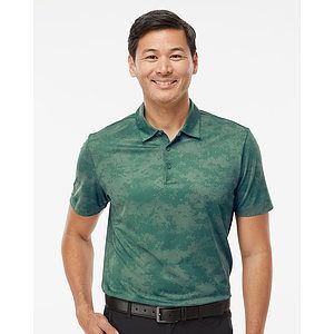 Men's All Over Camo Print Polo - A550