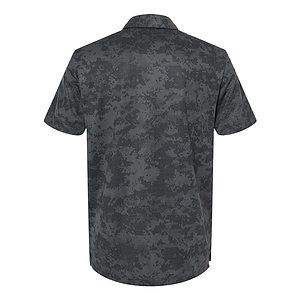 Men's All Over Camo Print Polo - A550