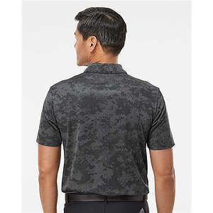 Men's All Over Camo Print Polo - A550