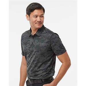 Men's All Over Camo Print Polo - A550