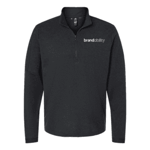 Men's 3-Stripes Quarter-Zip Sweater Pullover - A554