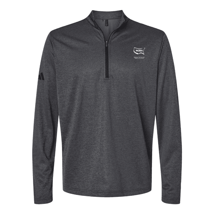 Men's Space Dyed Quarter-Zip Pullover - A593