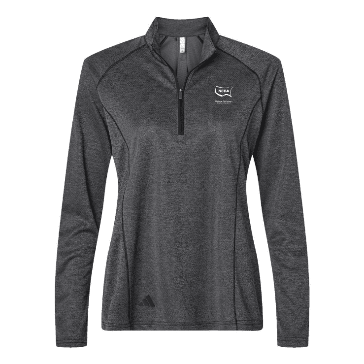 Women's Space Dyed Quarter-Zip Pullover - A594
