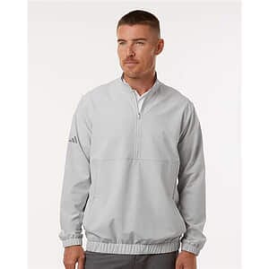 Men's Stretch Woven Half-Zip Pullover - A705