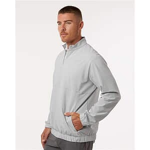 Men's Stretch Woven Half-Zip Pullover - A705