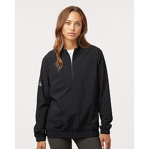 Women's Stretch Woven Half-Zip Pullover - A706