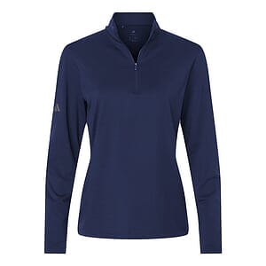 Women's Textured Stripe Quarter-Zip Pullover - A709
