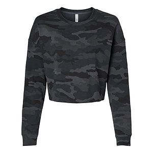 Women's Lightweight Crop Crewneck Sweatshirt - AFX24CRP