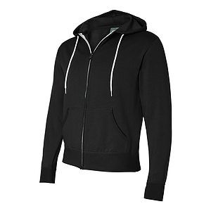 Unisex Lightweight Full-Zip Hooded Sweatshirt - AFX90UNZ