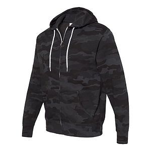 Unisex Lightweight Full-Zip Hooded Sweatshirt - AFX90UNZ