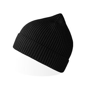 Sustainable Fine Rib Cuffed Beanie - ANDY