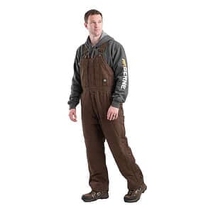 Men's Heartland Insulated Washed Duck Bib Overall - B377