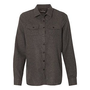 Women's Solid Flannel Shirt - 5200