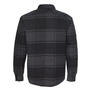 Men's Quilted Flannel Shirt Jacket - 8610