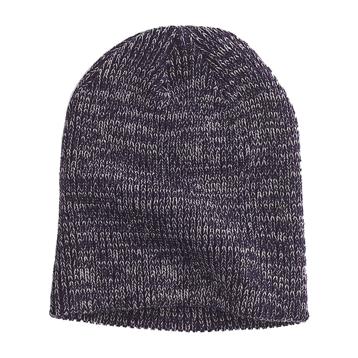 Ribbed Marled Beanie - BA524