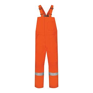 Men's Deluxe Insulated Bib Overall with Reflective Trim - EXCEL FR® ComforTouch - BLCS