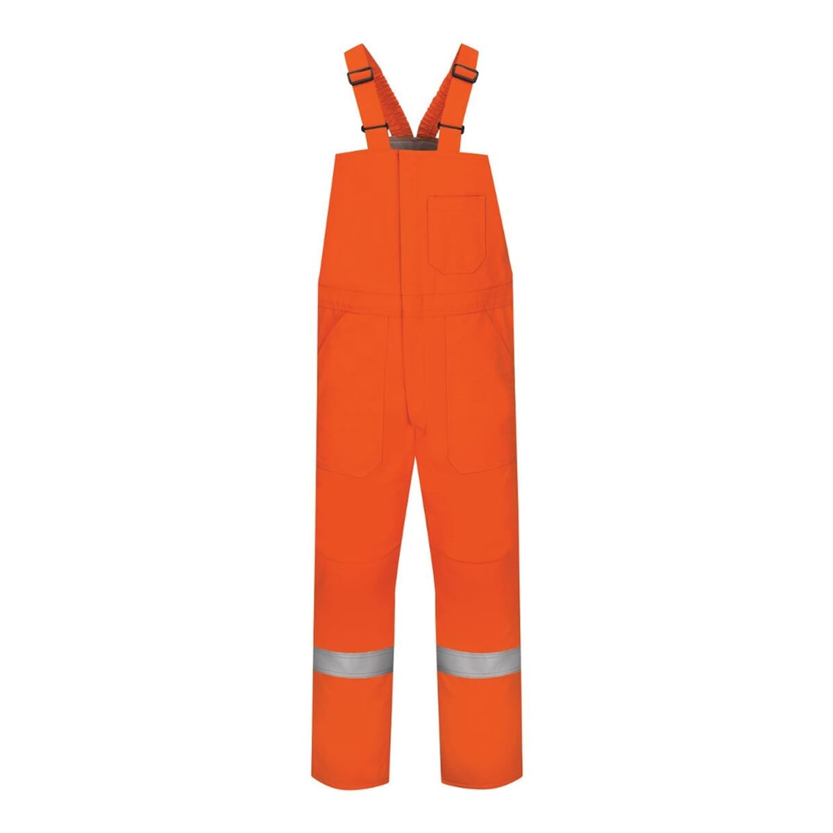 Men's Tall Deluxe Insulated Bib Overall with Reflective Trim - EXCEL FR® ComforTouch - BLCST