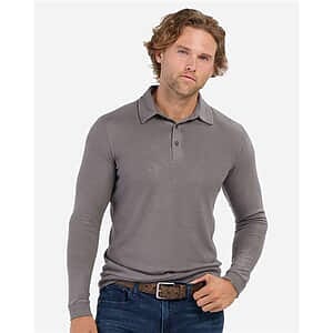 Men's Cuddle Sweater Polo - BM1101