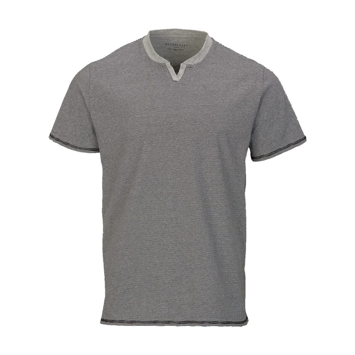 Men's Striped V-Notch T-Shirt - BM2401