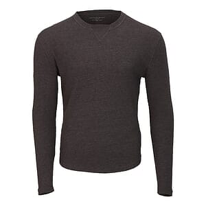 Men's Waffle Knit Long Sleeve T-Shirt - BM3103
