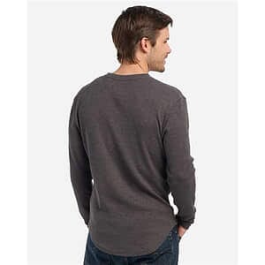 Men's Waffle Knit Long Sleeve T-Shirt - BM3103