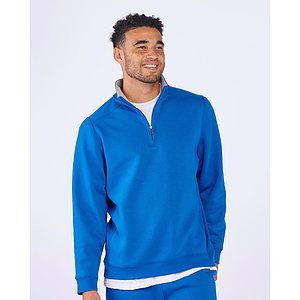 Unisex Fleece Quarter-Zip Pullover - BM5202