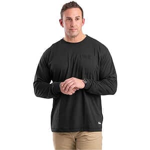 Unisex Performance Long Sleeve Pocket T-Shirt - BSM39