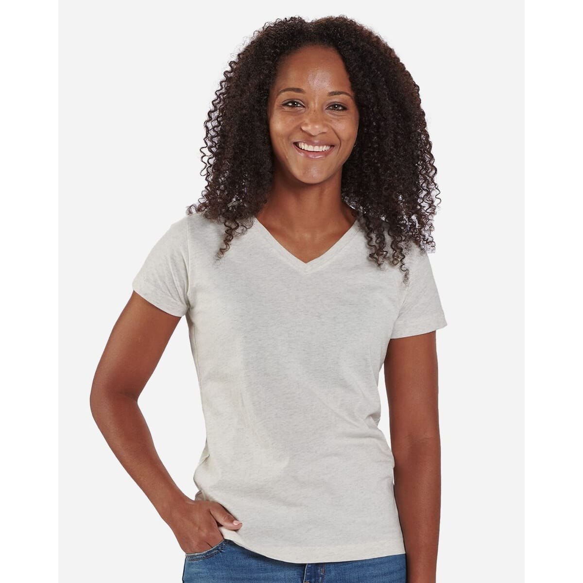 Women's V-Neck T-Shirt - BW2201