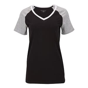 Women's Colorblocked V-Neck T-Shirt - BW2204