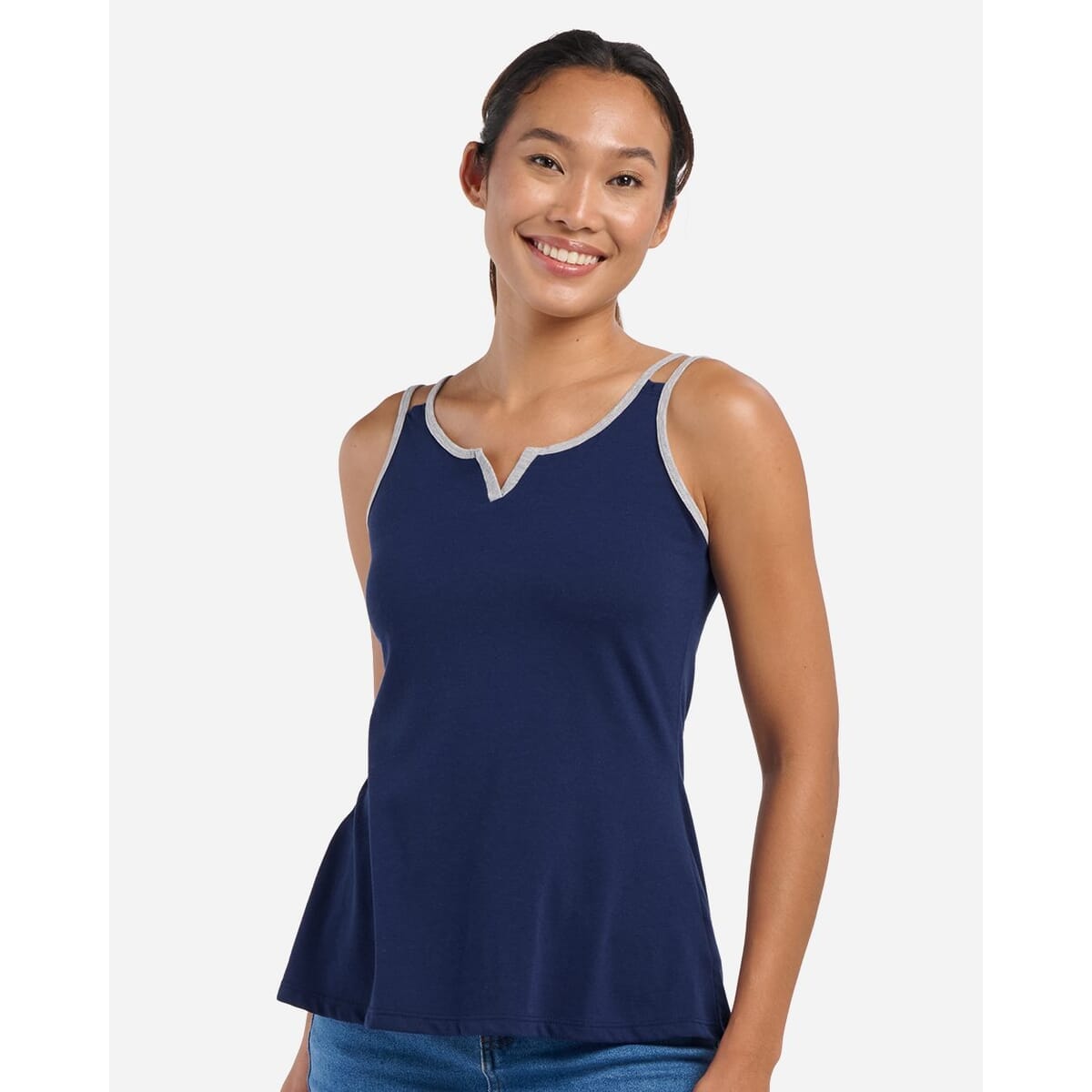 Women's Split Shoulder Tank Top - BW2506