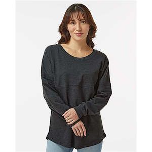Women's Pom Pom Long Sleeve Jersey T-Shirt - BW3514