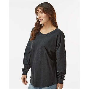 Women's Pom Pom Long Sleeve Jersey T-Shirt - BW3514