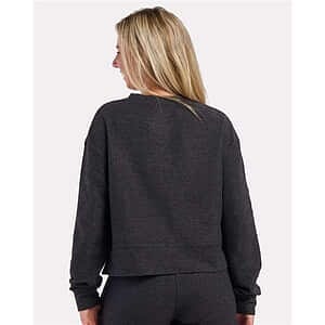 Women's Cropped Boxy Long Sleeve T-Shirt - BW5102