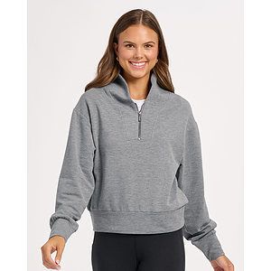 Women's Dream Crop Fleece Quarter-Zip - BW5205